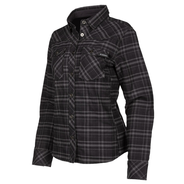Camasa Dama Klim Upland Flannel Monument Gray - Wintermint-720cdec860151fc20419ea6b427c53c9.webp