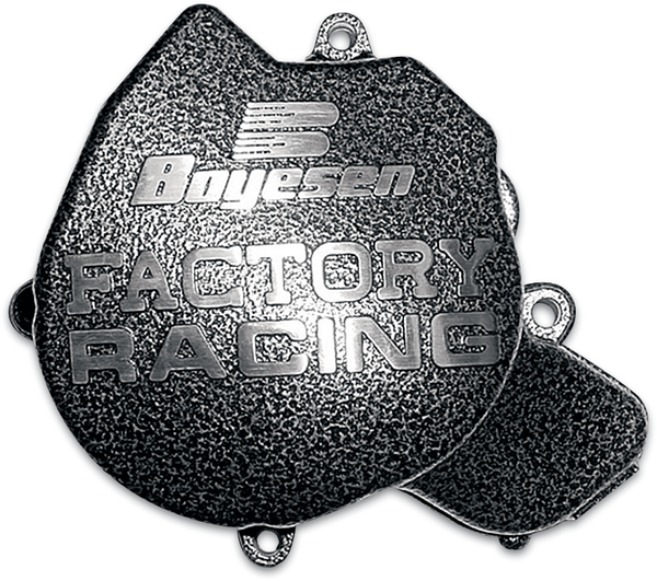 Factory Ignition Cover Black, Silver, 1, nordicamoto.ro