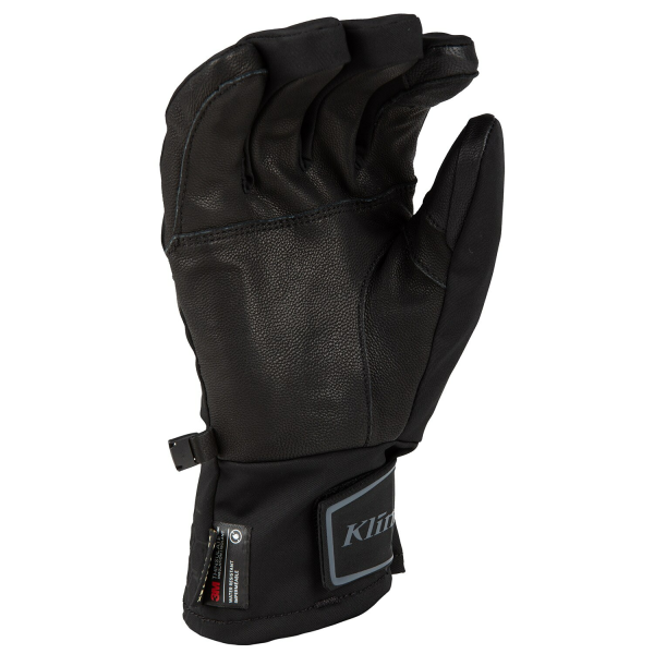Manusi Snowmobil Klim Powerxross Insulated Black - Fiery Red-2