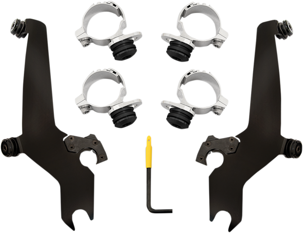 Sportshield Trigger-lock Mounting Kit Silver, 1, nordicamoto.ro