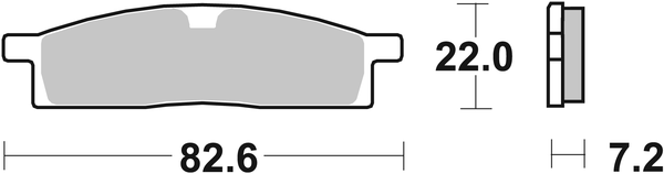 Rsi Offroad Racing Sintered Brake Pads, 1, nordicamoto.ro