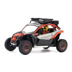 Machetă Can-Am Maverick X3 X RS Turbo RR Sand Roșu Scara 1:32, 1, nordicamoto.ro