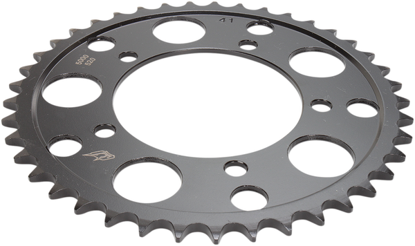 Lightweight Steel Sprocket Black, Zinc, 1, nordicamoto.ro