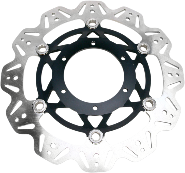 Vr Series Vee-rotor Black, Stainless Steel, 1, nordicamoto.ro