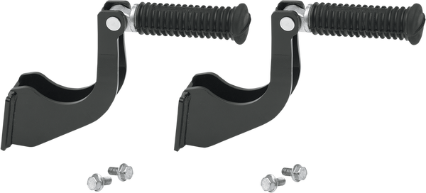 Rear Footpeg Relocation Bracket Black, 1, nordicamoto.ro