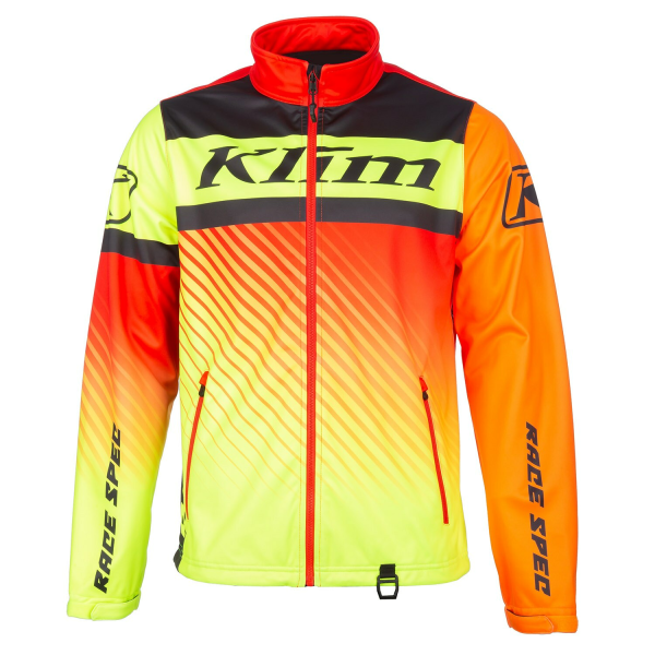 Geaca Klim Revolt Fiery Red - Hi-Vis-2