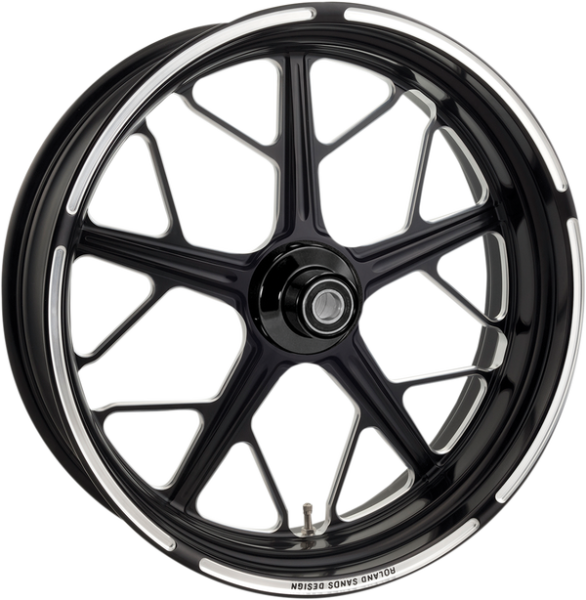 Hutch One-piece Aluminum Wheel Black, 2, nordicamoto.ro