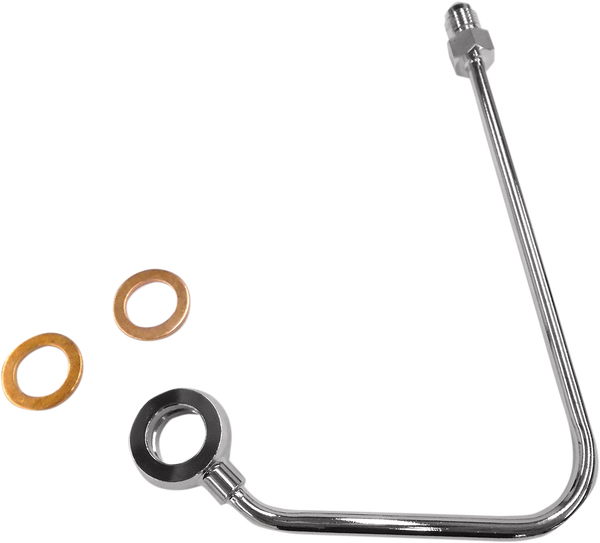Abs Upper Brake Line Adapter Chrome, Sterling Chromite® Ii, 1, nordicamoto.ro