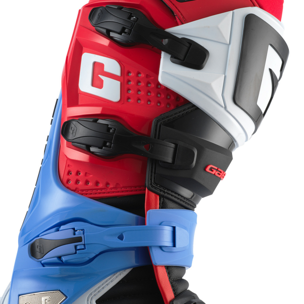Cizme Gaerne SG 12 Realm White/Black/Red/Blue-1