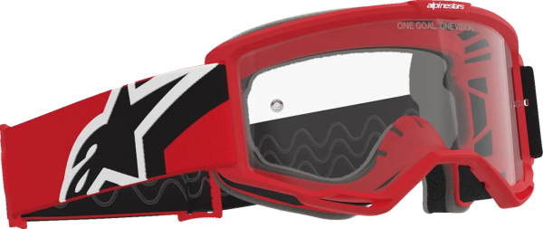 Vision Otg Goggle Red, Black, White, 1, nordicamoto.ro