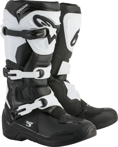 Cizme Alpinestars Tech 3 Black/White-1
