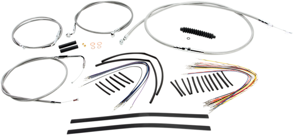 Xr Handlebar Installation Kit Silver, 2, nordicamoto.ro