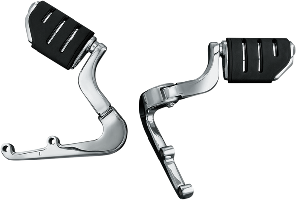 Passenger Cruise Pegs Black, Silver, 1, nordicamoto.ro