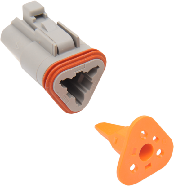 Deutsch Dt Sealed Connector Component Gray, 2, nordicamoto.ro