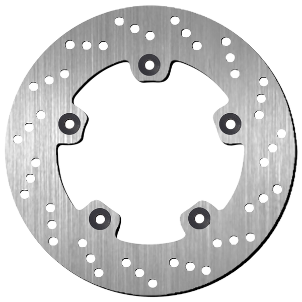 Brake Rotor Round Silver, 1, nordicamoto.ro