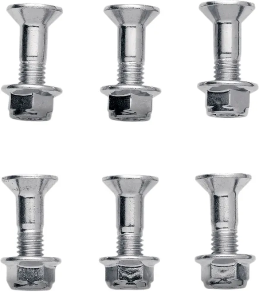 MOOSE RACING Sprocket Lock Bolt Kit Silver -0