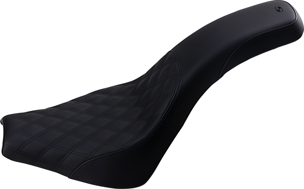 Profiler Lattice Stitch Seat Black, 1, nordicamoto.ro