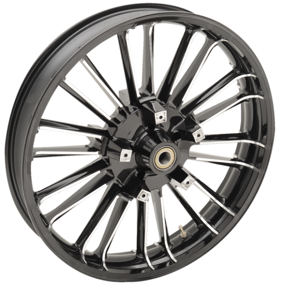 Precision Cast Custom 3d Front Wheels Black, 1, nordicamoto.ro