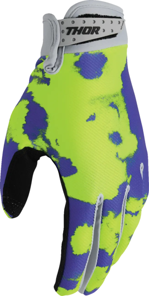 Launchmode Bleach Gloves Yellow, Purple, Black -8