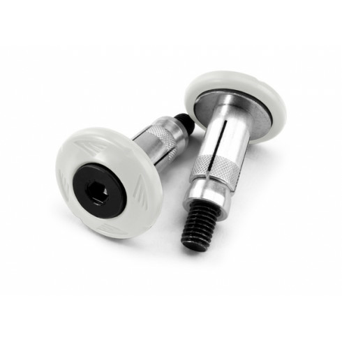 Grip Armor With Bar End Orange Portocaliu, 6, nordicamoto.ro