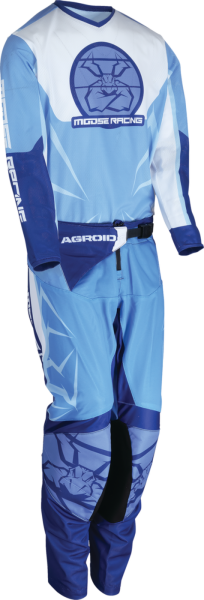 Tricou Copii MOOSE RACING Agroid Blue-2