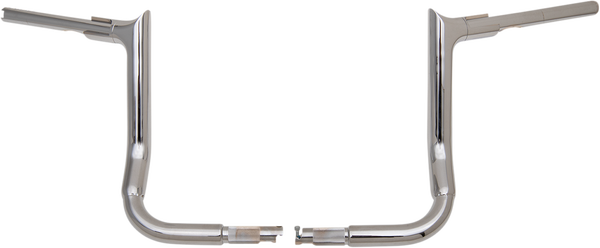 1-1/2(r) Ez Install Pointed Top Handlebar Silver, 3, nordicamoto.ro