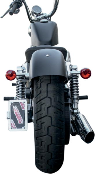 Side Mount License Plate With Led Tag Light White, 3, nordicamoto.ro