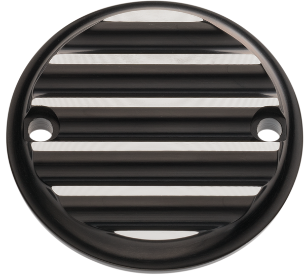 Timing Cover Silver, Black Anodized, 2, nordicamoto.ro