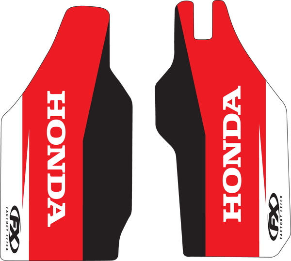 Lower Fork Guard Graphics Black, Red, White, 1, nordicamoto.ro