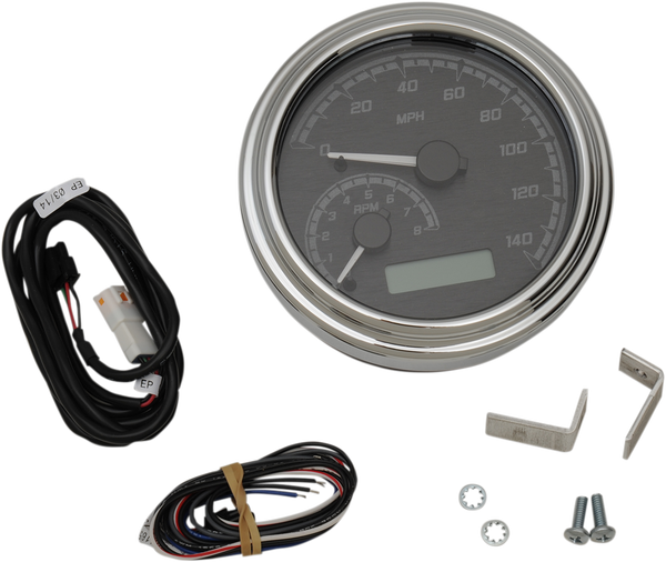 Mvx Series Analog Gauge System Gray, Black, 1, nordicamoto.ro