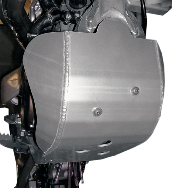 MOOSE RACING Aluminum Skid Plate Silver -1