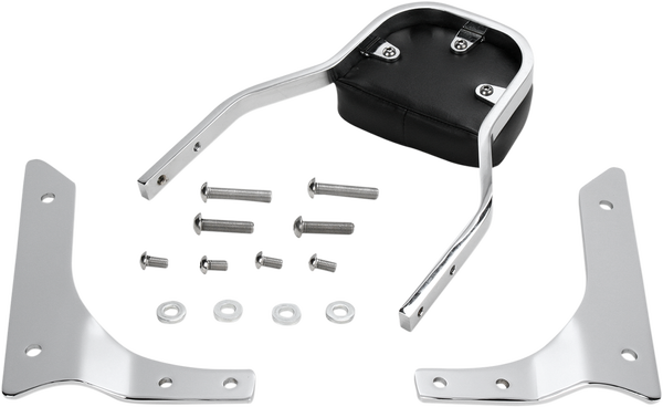 Square Sissy Bar Kit Chrome, 1, nordicamoto.ro