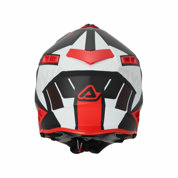Casca Acerbis X-Track 22.06 Black/Red-1