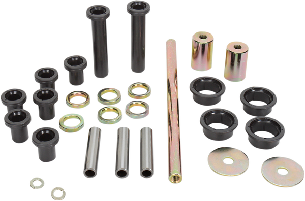 MOOSE RACING Rear Independent Suspension Linkage Rebuild Kit Black, Silver -0