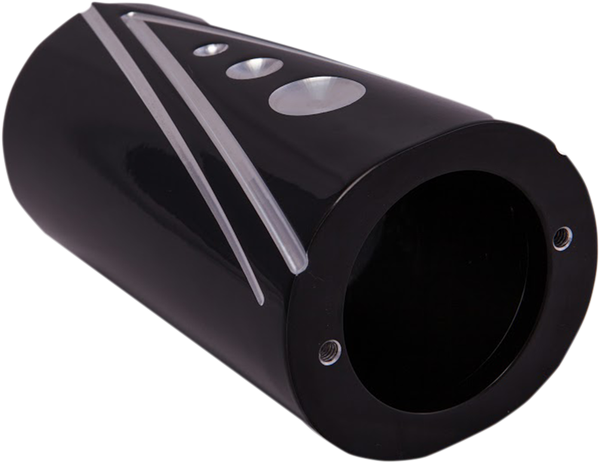 V-line Fork Tube Covers Black, Chrome, 1, nordicamoto.ro