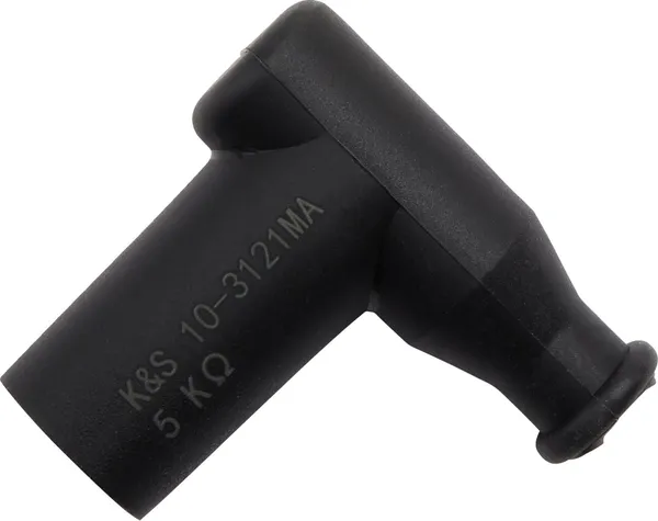 MOOSE RACING Spark Plug Resistor Cover Black -0