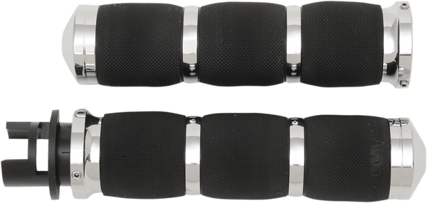 3-ring Air Cushioned Grips Black, 1, nordicamoto.ro