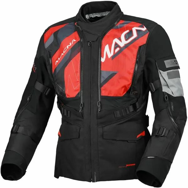 Geaca textil impermeabila touring/adventure MACNA FLEXODUS Negru 3XL, 13, nordicamoto.ro