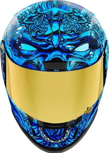 Casca Icon Airform™ Ships Company Black/Blue/Gold S, 7, nordicamoto.ro