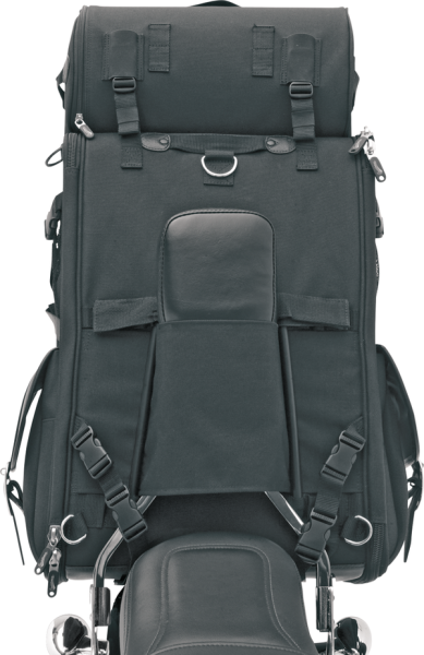 S3500 Deluxe Sissy Bar Bag Black, 1, nordicamoto.ro