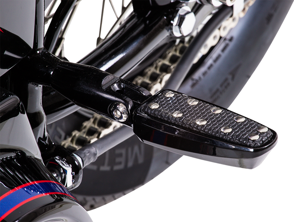 Rear Footpeg Mounts Black, 2, nordicamoto.ro