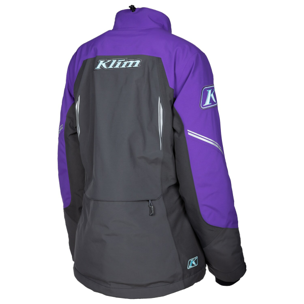 Geaca Snowmobil Dama Klim Strata Insulated Black - Metallic Silver-9