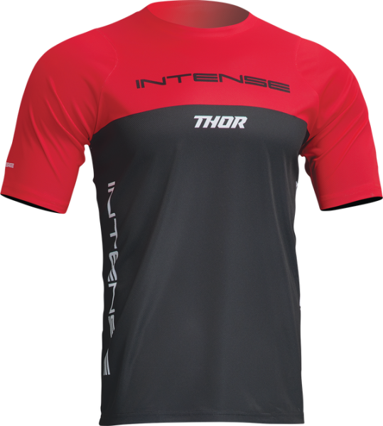 Tricou MTB Thor Intense Assist Censis Black/Red-3