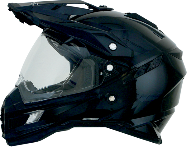 Fx-41ds Solid Helmet Black  2XL, 3, nordicamoto.ro