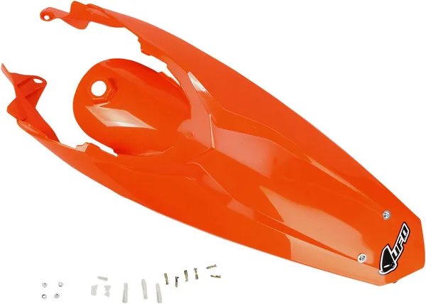 Enduro Rear Fender Orange-0