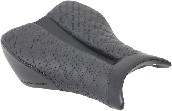 Solo Seat Gel-channel - Track Ls Front Saddlegel Plain Black Black, 1, nordicamoto.ro