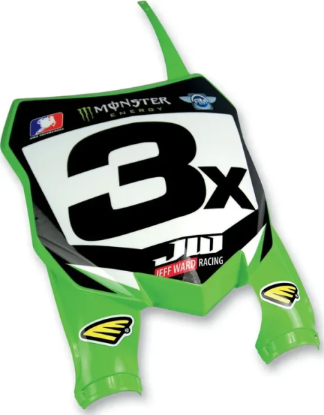 Stadium Number Plate Green-1