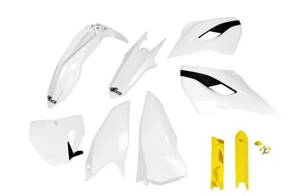 Replacement Plastic Body Kit Black, White-0