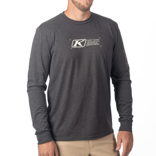 Tricou Klim Tri-Blend Long Sleeve Black - Breen-6