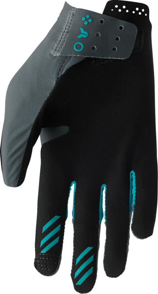 Womens Sportmode Iconic Gloves Gray -6